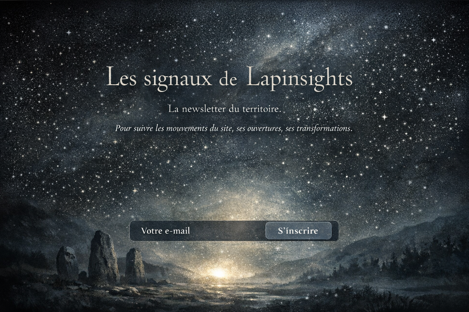 Présentation de la newsletter Lapinsights